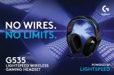 Level up! Snap up Logitech G’s G535 LIGHTSPEED Wireless Gaming Headset and Mint G335 Wired Gaming Headset