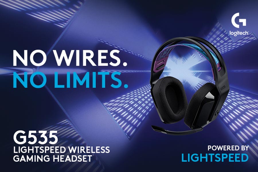 Level up! Snap up Logitech G’s G535 LIGHTSPEED Wireless Gaming Headset and Mint G335 Wired Gaming Headset