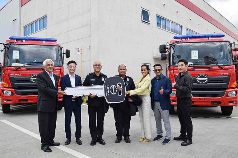 Hino delivers fleet of modern fire trucks to BFP