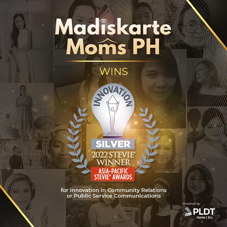 Madiskarte Moms PH bags silver at the 2022 Asia-Pacific Stevie Awards