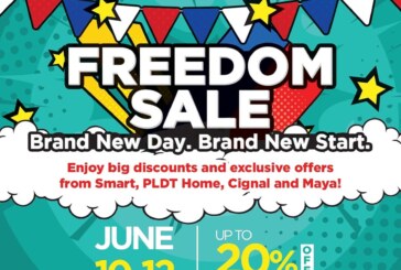 Biggest Freedom Sale from PLDT Home, Smart, Maya, Cignal at The SM Store