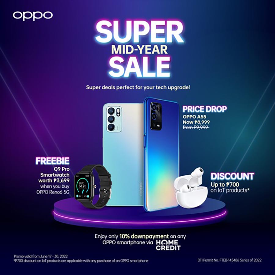 OPPO’s Super Mid-Year Sale offers incredible deals, freebies on your favorite OPPO devices