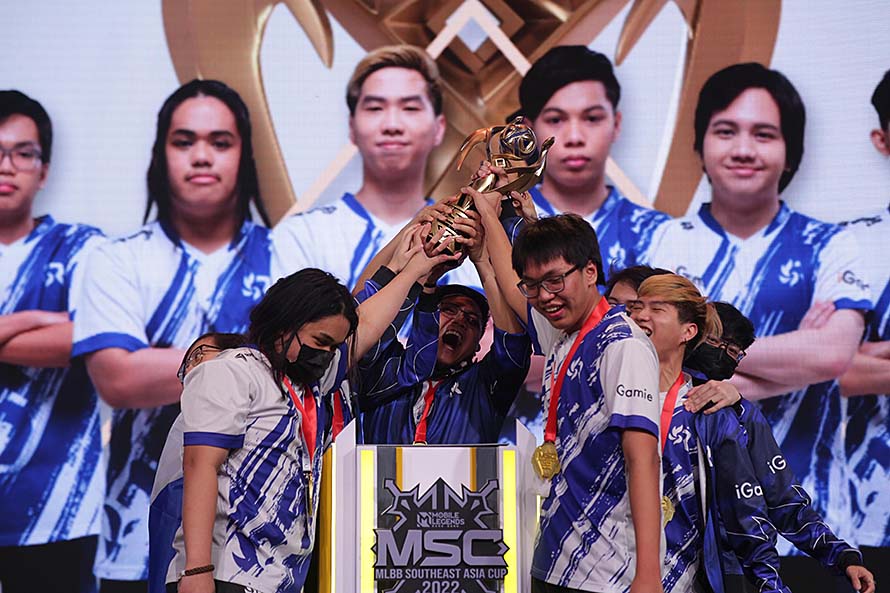 RSG PH is the supreme winner in Mobile Legends: Bang Bang Southeast Asia Cup 2022!