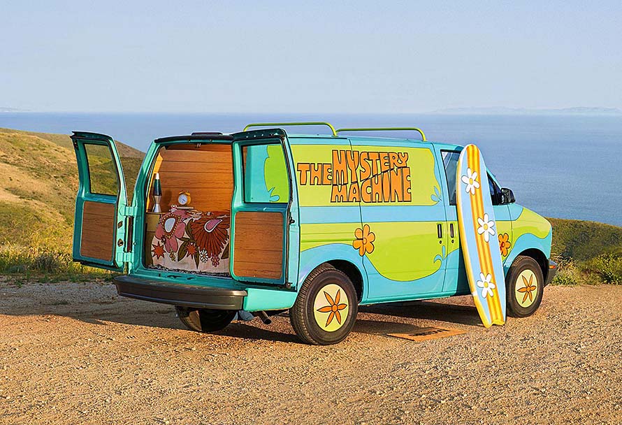 Throw it back to 2002 and join Matthew Lillard in Scooby Doo’s Mystery Machine, now bookable on Airbnb