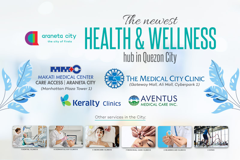 Araneta City is QC’s latest health and wellness hub