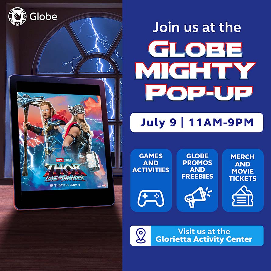 #GlobeMovieMadness and Marvel Studios brings fans to another realm as Thor: Love and Thunder screens this July