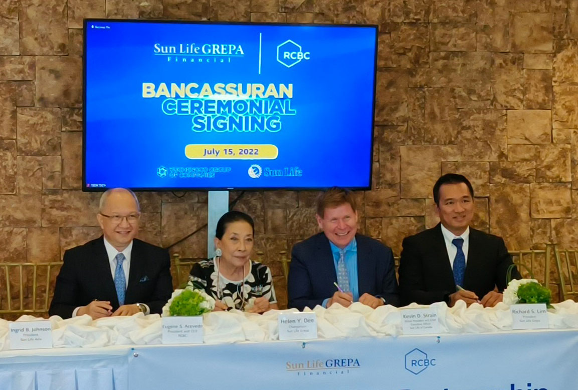 Sun Life Grepa extends bancassurance partnership with Yuchengco Group of Companies