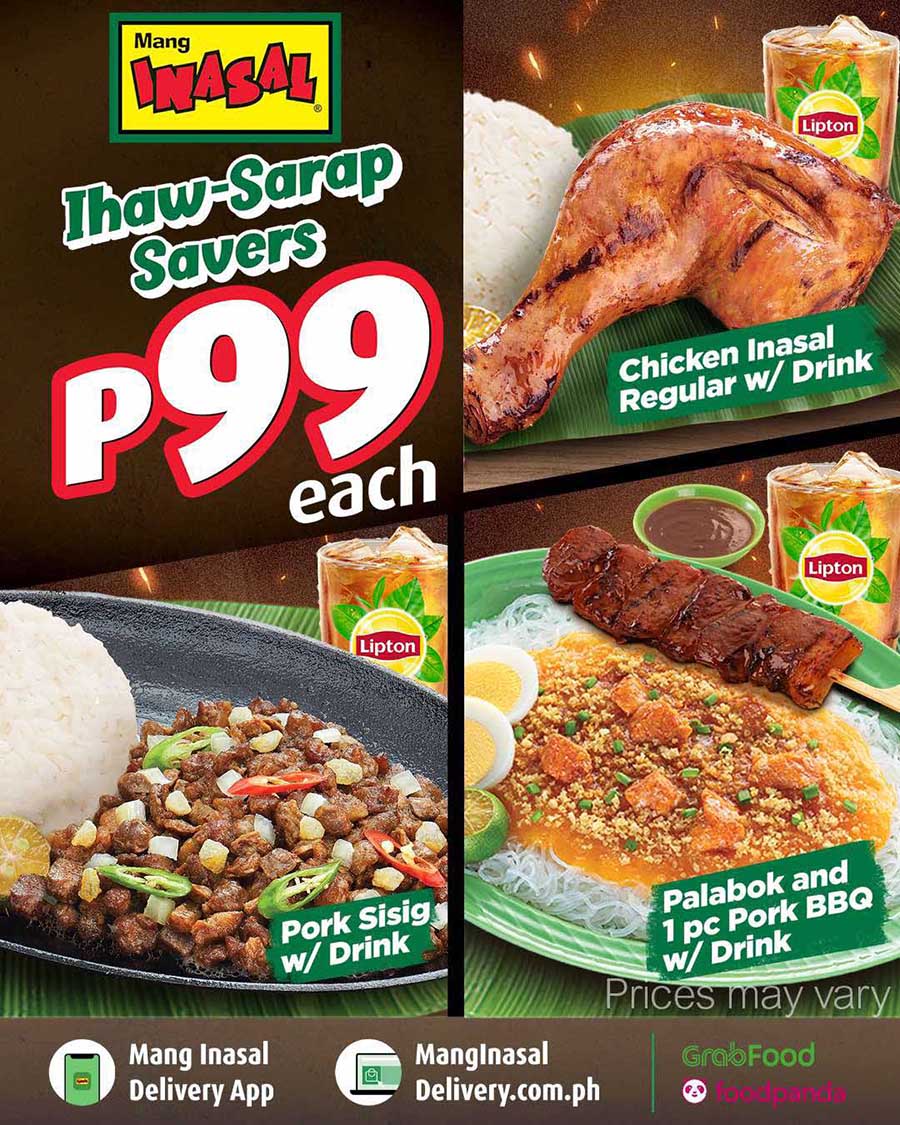 Mang Inasal marks July as Ihaw Sarap Month with meals for only