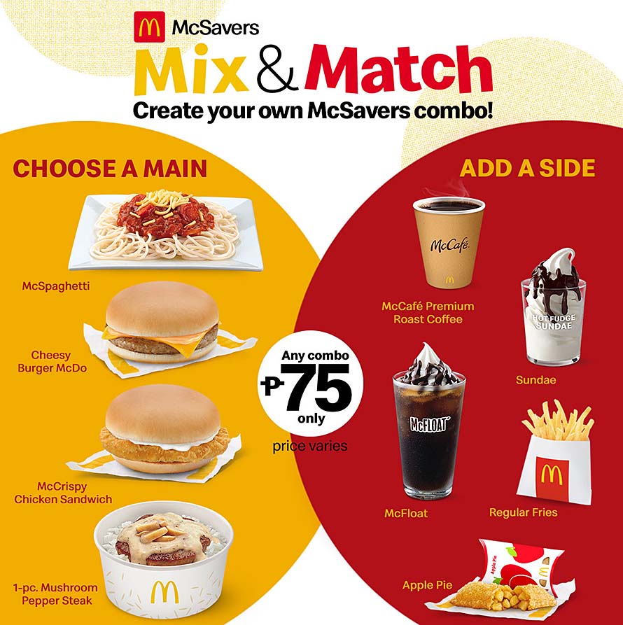 Looking for a tipid merienda hack? Create your own affordable 2pc