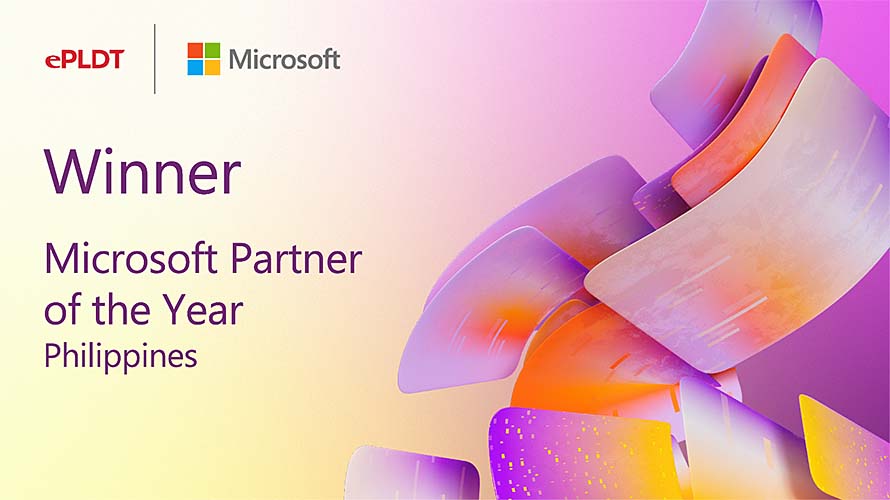ePLDT bags Microsoft Country Partner of the Year award