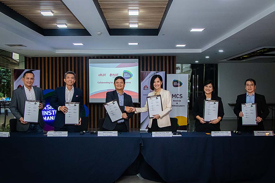ePLDT, AIM partner for cyber security initiative