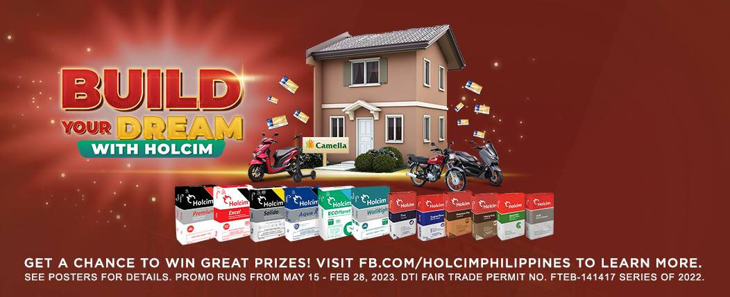 Holcim Philippines brings dreams to life with new houses and lots in biggest raffle promo