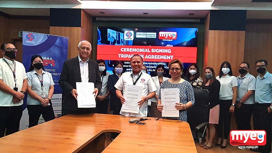 SBMA, InterCommerce, and MYEG PH Signs a Tripartite Agreement for the Acceptance of Online Payment on the Electronic Billing and Payment System (eBPS)