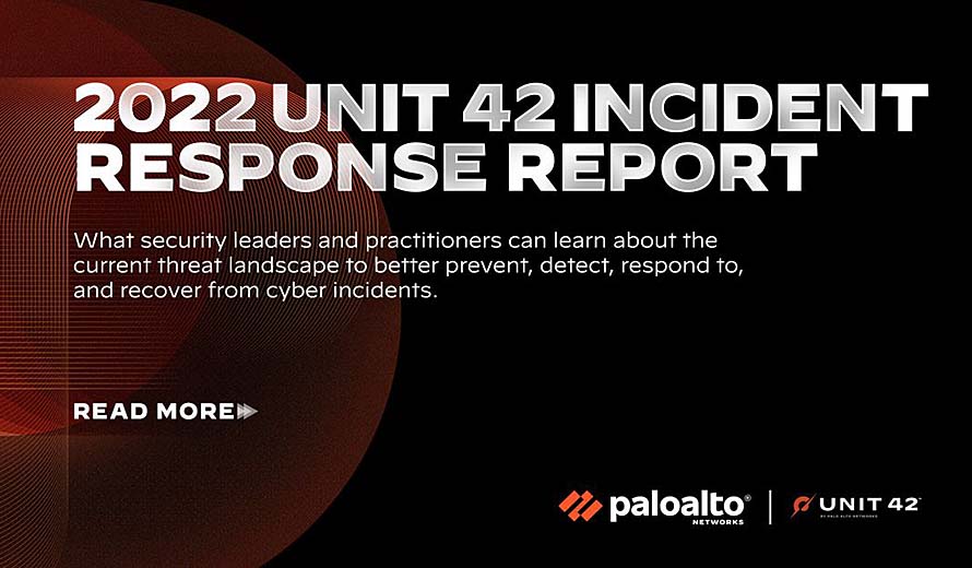Palo Alto Networks Unit 42 Incident Response Report Reveals that Phishing and Software Vulnerabilities Cause Nearly 70% of Cyber Incidents