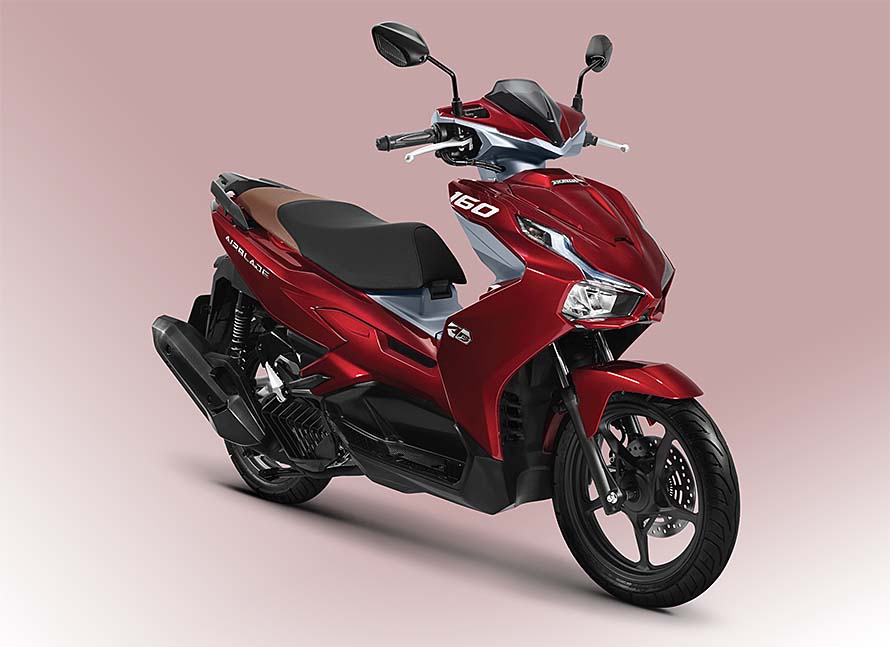 Step up your cutting edge with The All-New Honda AirBlade160