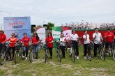 PLDT, Smart, PSF turn over Bikes for Livelihood in La Union