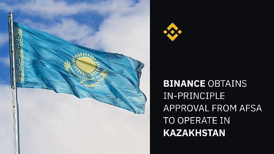 Binance secures preliminary regulatory approval to operate in Kazakhstan