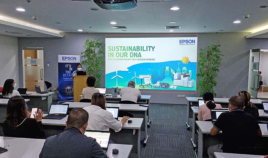 Epson Philippines leads by example, further embraces its commitment to sustainability and responsible consumption