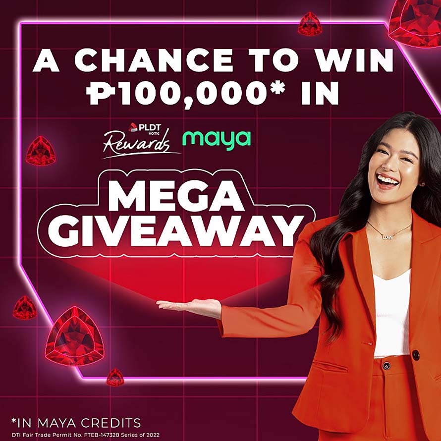 Boost Your Home Budget with P100K from the PLDT Home Rewards x Maya Giveaway