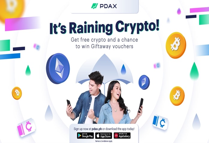 PDAX launches “It’s Raining crypto’ promo, unveils new brand identity