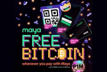 Check your crypto wallet for FREE Bitcoin whenever you pay with Maya!