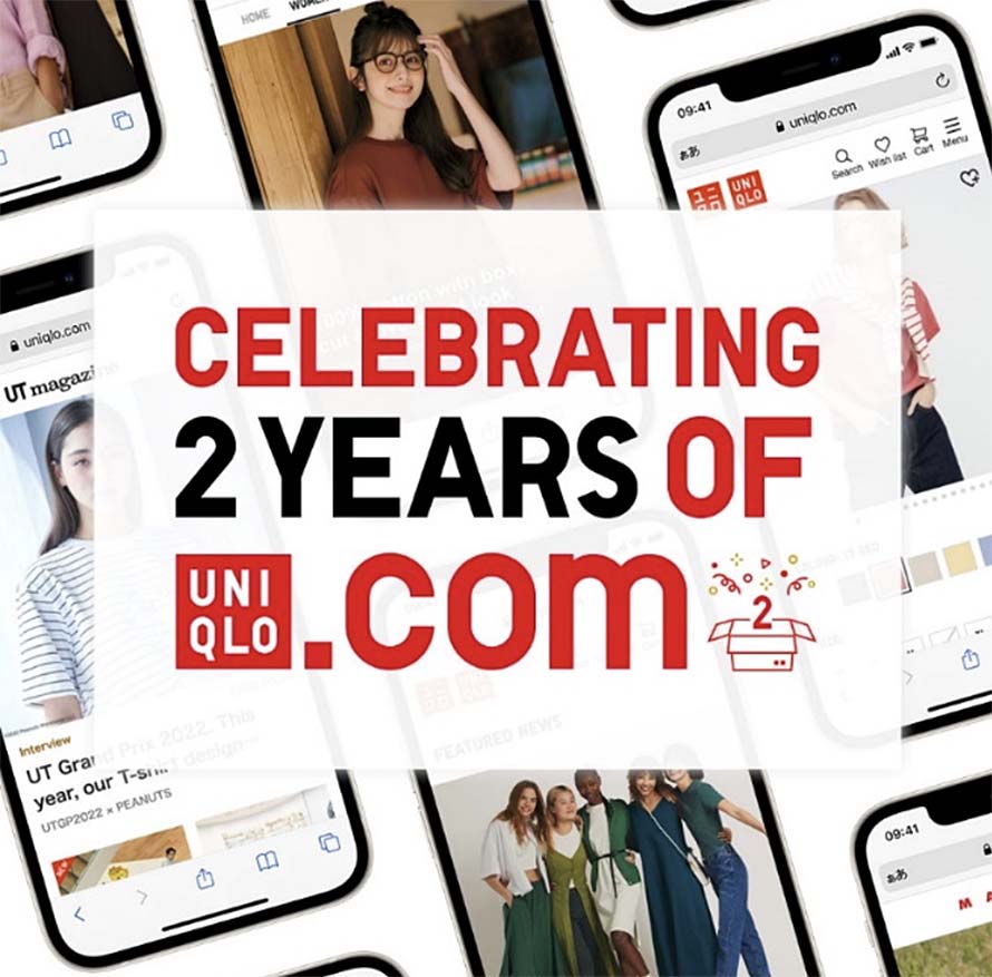 UNIQLO Celebrates the 2nd Anniversary of UNIQLO.COM with New and Exciting Services