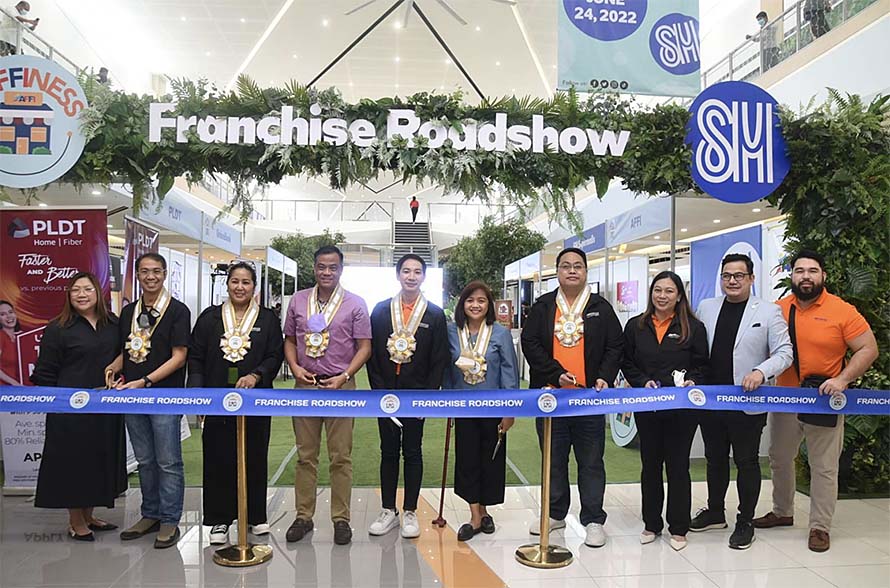 SM City Santa Rosa has officially launched the  HAFFINESS Franchise Roadshow!