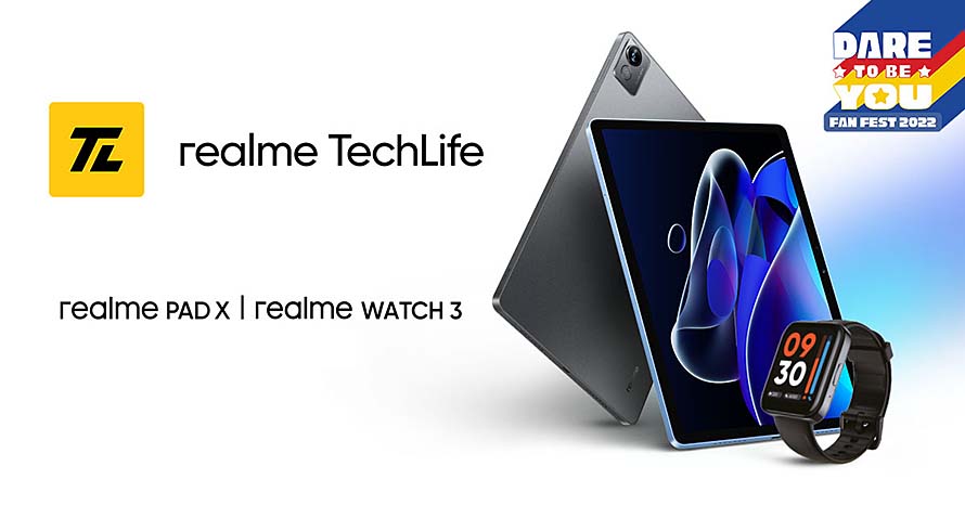 realme unveils latest AIoT products with realme Pad X and Watch 3
