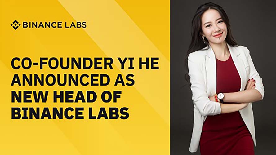 Co-Founder Yi He To Lead Binance’s $7.5B Venture Capital Arm