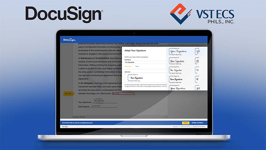 DocuSign appoints VSTECS Phils. as local distributor