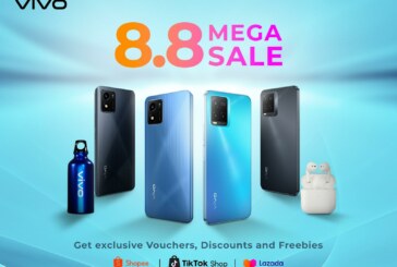 vivo Announces 8.8 Mega Sale in Shopee, Lazada and TikTok Shop