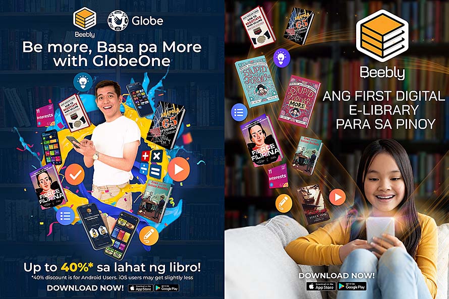 Beebly, Globe treat readers with discounts on premium books