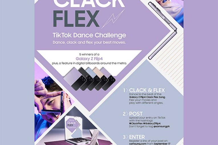 Flex your moves and get a chance to win a Galaxy Z Flip4 with Samsung’s #ClackFlex Challenge