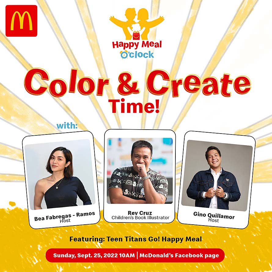Nurture Your Kid’s Creativity with Happy Meal O’Clock