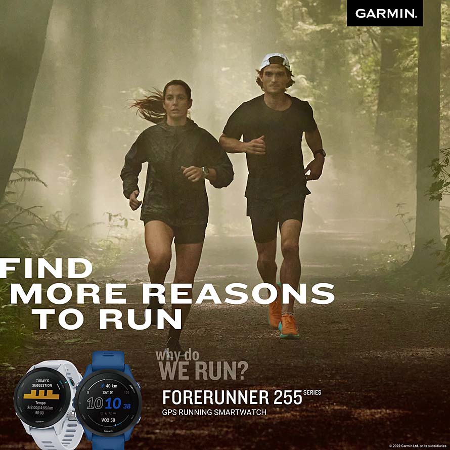 Garmin Forerunner 255 series helps you find more reasons to run
