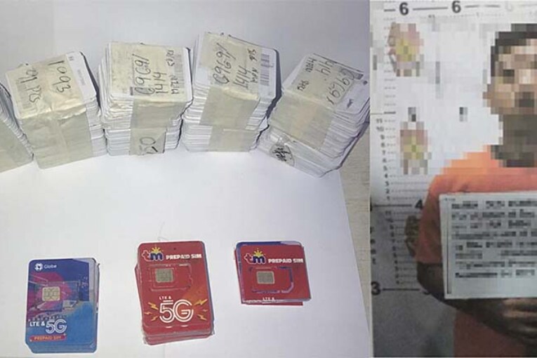 GCash, Globe, PNP-ACG arrest illegal SIM card seller