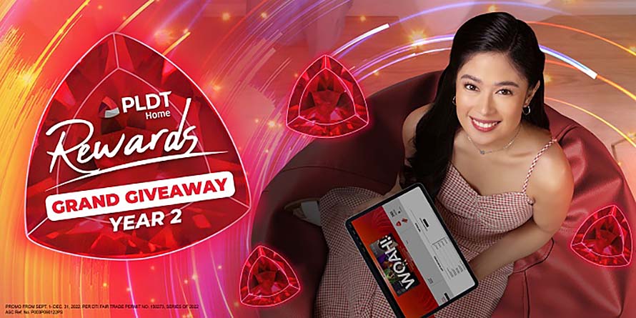 Grander, more thrilling prizes up for grabs in the PLDT Home Rewards Grand Giveaway Year 2