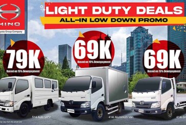 Hino launches Light Duty Deals All-In, Low Down Promo