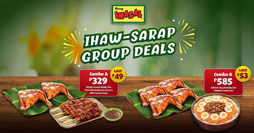 Create more group bonding moments with Mang Inasal’s Ihaw-Sarap Group Deals!