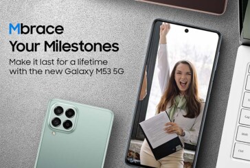 M-brace each milestone and make it last for a lifetime with the Samsung Galaxy M53 5G
