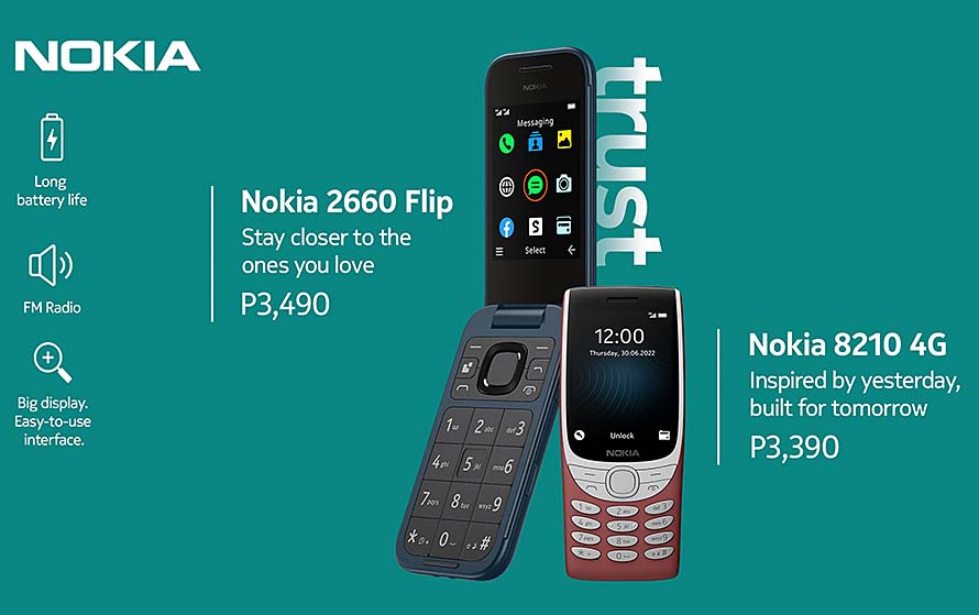 Catch the new  Nokia feature phones now available nationwide