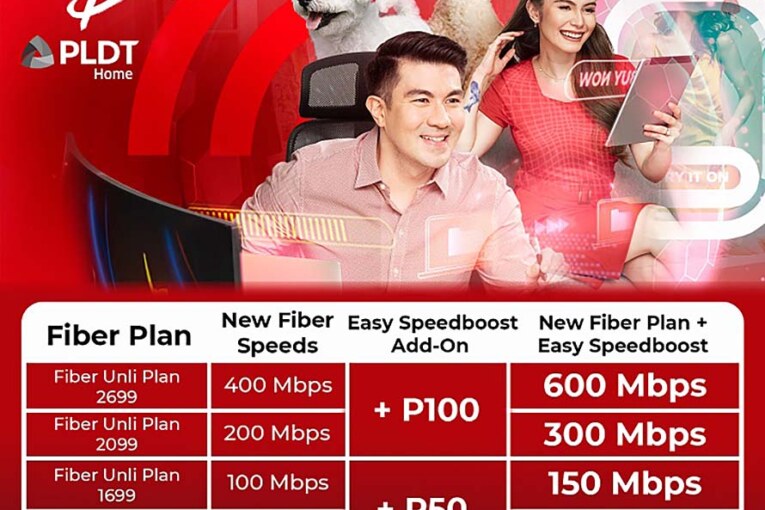 You can’t miss this Limited-time Easy Speedboost offer from PLDT Home!