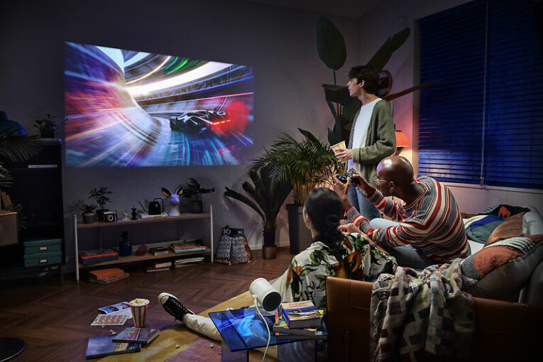 Samsung’s The Freestyle turns your small condo into a cinematic wonderland