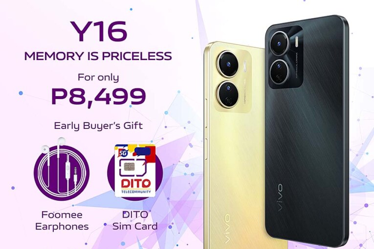 Bigger vivo Y16 comes with 128GB storage and 5,000mAh battery now officially available in the Philippines