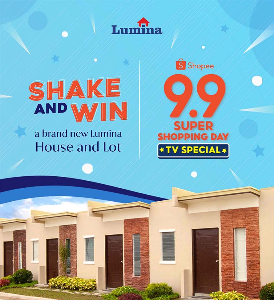 Expect another early-Christmas Lumina Homes house-and-lot raffle at Shopee 9.9