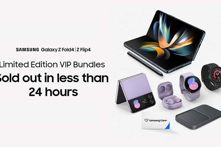 Galaxy Z Flip4, Z Fold4 limited edition VIP bundles sold out
