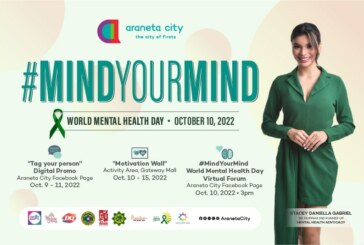 Araneta City reminds everyone to #MindYourMind