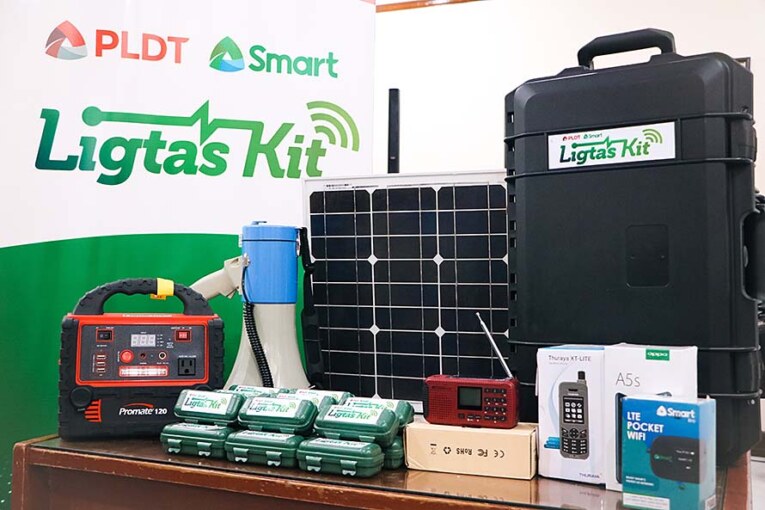 PLDT, Smart’s all-in-one Ligtas Kits save lives in Bantayan Island LGUs