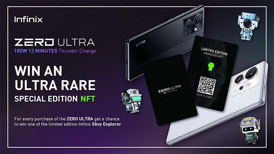 Here’s how to get a chance to win a limited-edition Infinix NFT  with the new Infinix ZERO ULTRA