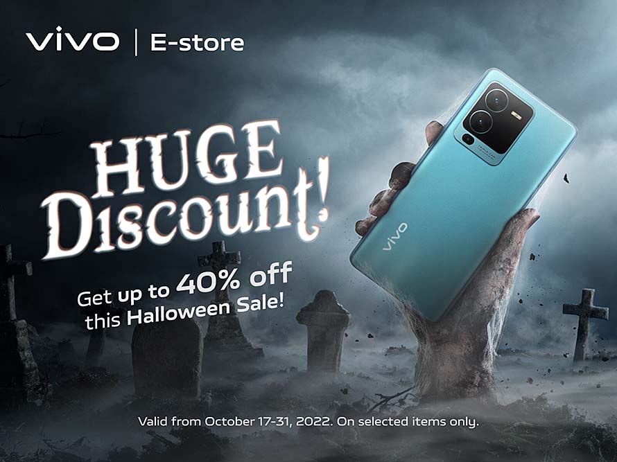 Celebrate Halloween 2022 With Lots of Treats and Up to 40% Discounts From vivo!